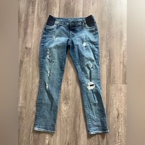 Gap 1969 maternity jeans best girlfriend size 26 R